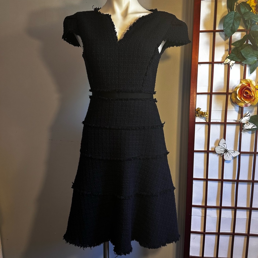 REBECCA TAYLOR NAVY BLUE DRESS
